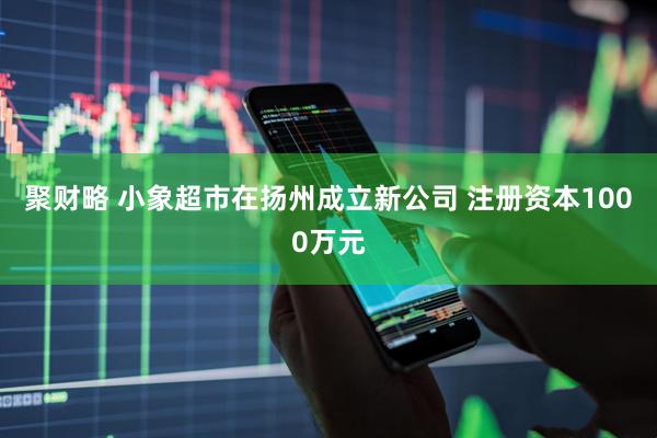 聚财略 小象超市在扬州成立新公司 注册资本1000万元